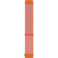 Microsonic Amazfit Bip 3 Hasırlı Woven Sport Loop Turuncu Kordon