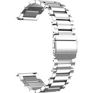 Microsonic Amazfit Bip 3 Pro Gümüş Metal Stainless Steel Kordon