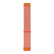 Microsonic Amazfit Bip 3 Pro Woven Sport Loop Turuncu Hasırlı Kordon