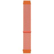 Microsonic Amazfit Bip U Pro Hasırlı Woven Sport Loop Turuncu Kordon
