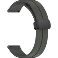 Microsonic Amazfit Bip U Pro Ribbon Line Koyu Gri Kordon