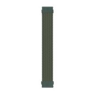 Microsonic Amazfit GTS 2 42 mm Medium 155 mm Braided Solo Loop Band Koyu Yeşil Kordon