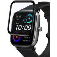 Microsonic Amazfit GTS 2 Tam Kaplayan Nano Cam Siyah Ekran Koruyucu
