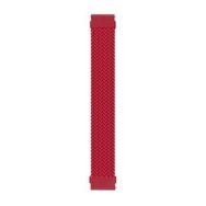Microsonic Amazfit GTS 2E 42 mm Medium 155 mm Braided Solo Loop Band Kırmızı Kordon
