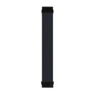Microsonic Amazfit GTS 3 Braided Solo Loop Band Siyah 135 mm Small Kordon