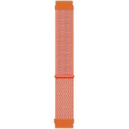 Microsonic Amazfit GTS 3 Woven Sport Loop Sarı Hasırlı Kordon