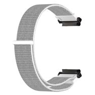 Microsonic Amazfit T-Rex 2 Woven Sport Loop Beyaz Hasırlı Kordon