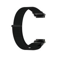 Microsonic Amazfit T-Rex 2 Woven Sport Loop Siyah Hasırlı Kordon