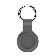 Microsonic Apple Air Tag Liquid Silicone Protective Case Gri Kılıf