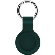 Microsonic Apple Air Tag Liquid Silicone Protective Case Koyu Yeşil Kılıf