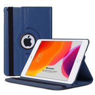 Microsonic Apple iPad 10.2 9. Nesil A2602-A2604-A2603-A2605 360 Rotating Stand Deri Lacivert Kılıf