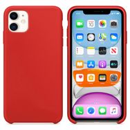 Microsonic Apple iPhone 11 6.1 inç Liquid Lansman Silikon Kırmızı Cep Telefonu Kılıfı
