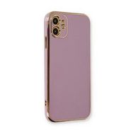 Microsonic Apple iPhone 11 Olive Plated Lila Cep Telefonu Kılıfı