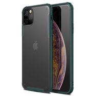 Microsonic Apple iPhone 11 Pro 5.8 inç Frosted Frame Yeşil Cep Telefonu Kılıfı