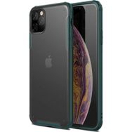 Microsonic Apple İphone 11 Pro Max 6.5'' Frosted Frame Yeşil Kılıf