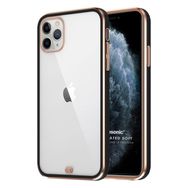 Microsonic Apple iPhone 11 Pro Max Laser Plated Soft Siyah Cep Telefonu Kılıfı