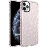Microsonic Apple iPhone 11 Pro Max Prism Hybrid Pembe Cep Telefonu Kılıfı