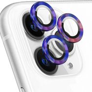 Microsonic Apple iPhone 11 Pro Renkli Tekli Kamera Lens Koruma Camı