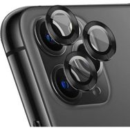 Microsonic Apple iPhone 11 Pro Siyah Tekli Kamera Lens Koruma Camı