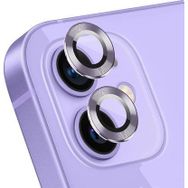 Microsonic Apple iPhone 12 Lila Tekli Kamera Lens Koruma Camı