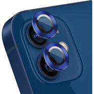 Microsonic Apple iPhone 12 Mini Tekli Lacivert Kamera Lens Koruma Camı