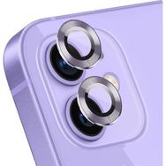 Microsonic Apple iPhone 12 Mini Tekli Lila Kamera Lens Koruma Camı