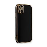 Microsonic Apple iPhone 12 Olive Plated Siyah Kılıf