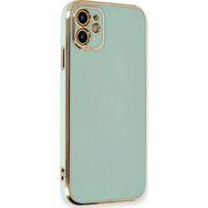 Microsonic Apple iPhone 12 Olive Plated Yeşil Kılıf