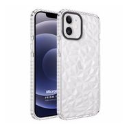 Microsonic Apple iPhone 12 Prism Hybrid Şeffaf Cep Telefonu Kılıfı