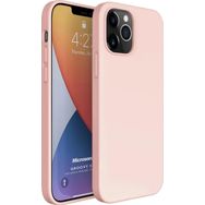 Microsonic Apple iPhone 12 Pro Groovy Soft Rose Gold Cep Telefonu Kılıfı