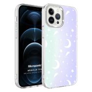 Microsonic Apple iPhone 12 Pro Max Braille Feel Desenli Kılıf