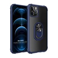 Microsonic Apple iPhone 12 Pro Max Grande Clear Ring Holder Kılıf