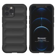 Microsonic Apple iPhone 12 Pro Max Oslo Prime Siyah Cep Telefonu Kılıfı