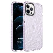 Microsonic Apple iPhone 12 Pro Max Prism Hybrid Mor Cep Telefonu Kılıfı