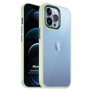 Microsonic Apple iPhone 12 Pro Max Shadow Planet Açık Yeşil Cep Telefonu Kılıfı