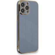 Microsonic Apple iPhone 12 Pro Olive Plated Lavanta Grisi Kılıf