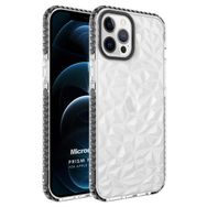Microsonic Apple iPhone 12 Pro Prism Hybrid Siyah Cep Telefonu Kılıfı