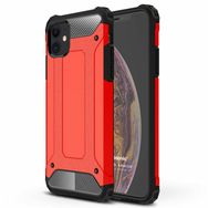 Microsonic Apple iPhone 12 Rugged Armor Kırmızı Cep Telefonu Kılıfı