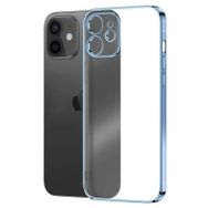 Microsonic Apple iPhone 12 Square Matte Plating Mavi Kılıf