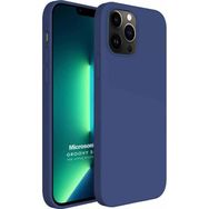 Microsonic Apple iPhone 13 Pro Groovy Soft Lacivert Cep Telefonu Kılıfı