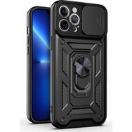 Microsonic Apple iPhone 13 Pro Impact Resistant Siyah Cep Telefonu Kılıfı