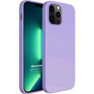 Microsonic Apple iPhone 13 Pro Max Groovy Soft Lila Cep Telefonu Kılıfı