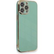 Microsonic Apple iPhone 13 Pro Max Olive Plated Yeşil Cep Telefonu Kılıfı