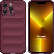 Microsonic Apple iPhone 13 Pro Max Oslo Prime Bordo Cep Telefonu Kılıfı