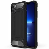 Microsonic Apple iPhone 13 Pro Max Rugged Armor Siyah Cep Telefonu Kılıfı