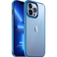 Microsonic Apple iPhone 13 Pro Max Shadow Planet Mavi Cep Telefonu Kılıfı