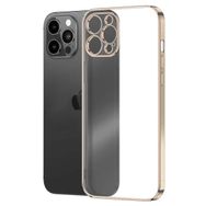 Microsonic Apple iPhone 13 Pro Square Matte Plating Gold Cep Telefonu Kılıfı