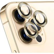 Microsonic Apple iPhone 13 Pro Tekli Gold Kamera Lens Koruma Camı
