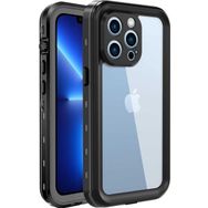 Microsonic Apple iPhone 13 Pro Waterproof 360 Full Body Protective Siyah Cep Telefonu Kılıfı