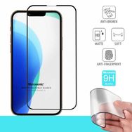 Microsonic Apple iPhone 13 Siyah Seramik Matte Flexible Ekran Koruyucu